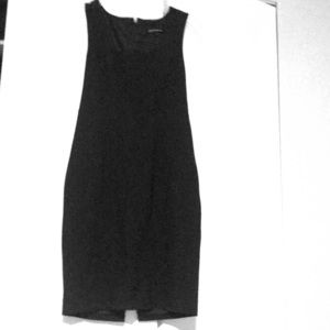 Express Business Zipper Back Dress